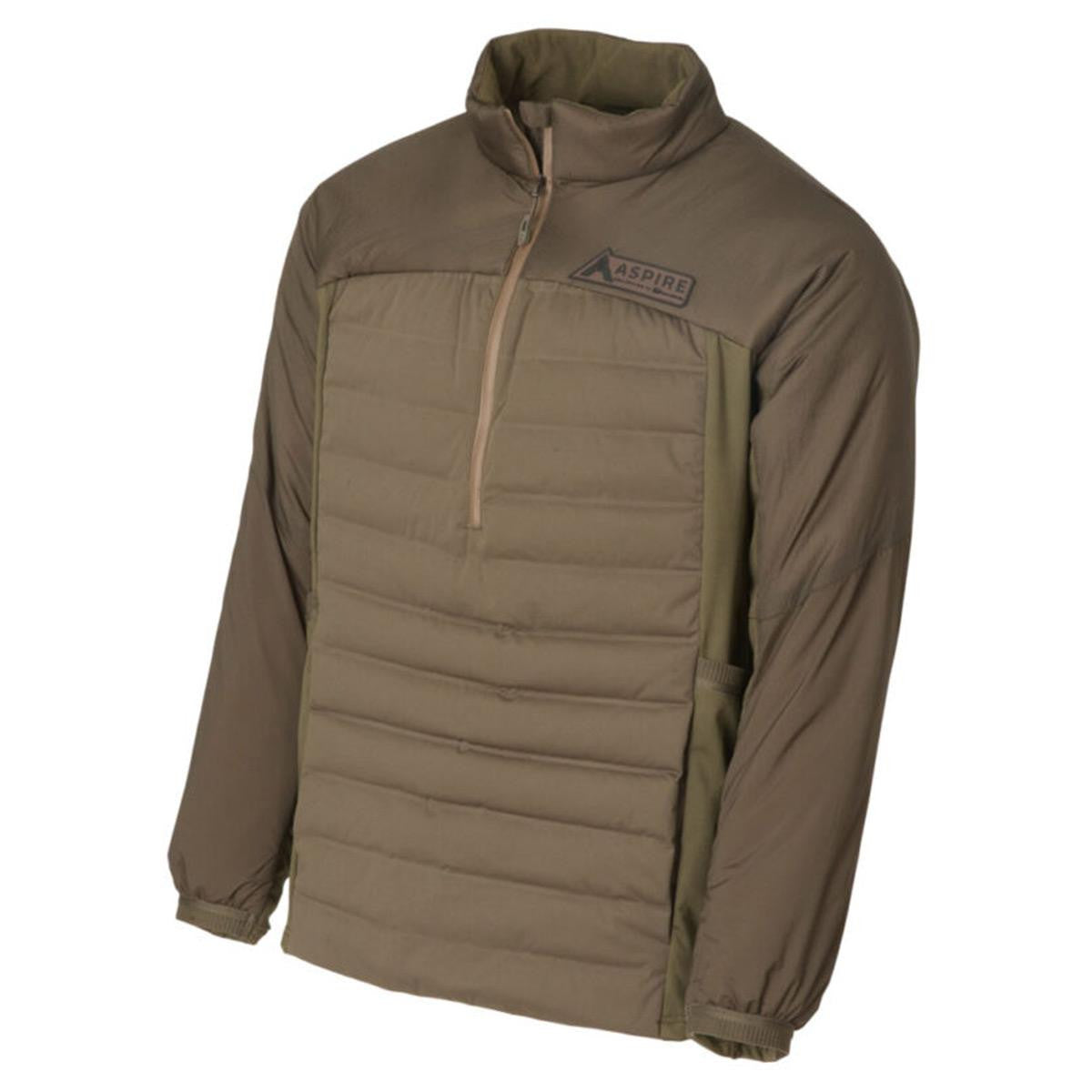 Banded Aspire Mid-Layer Pullover, Crocodile Variation