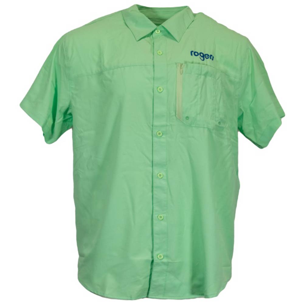 Short Sleeve Fishing Button Down Shirt