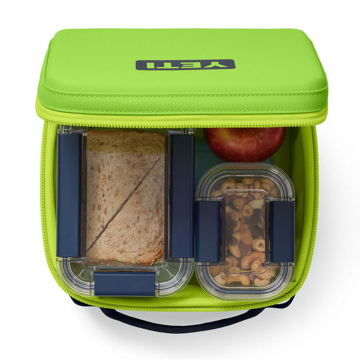 Filled with Food Image of the Yeti Daytrip 3L Insulated Lunch Box.