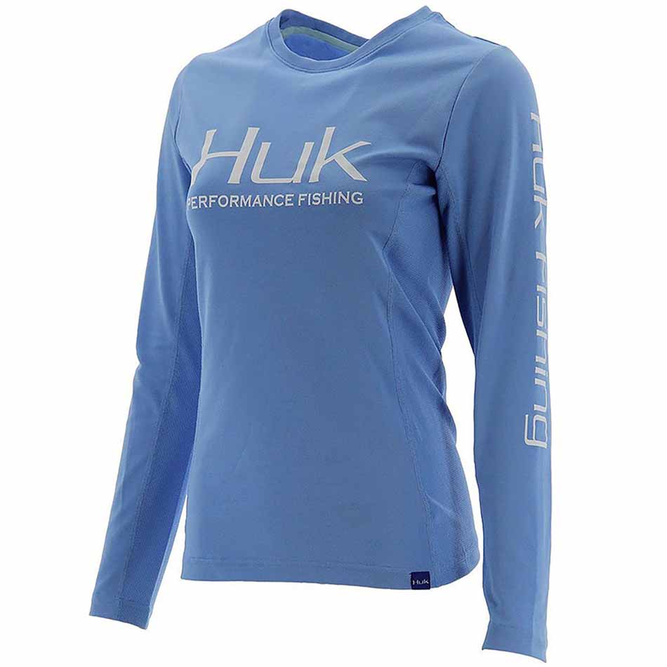 Ladies Icon X Long Sleeve - Carolina Blue