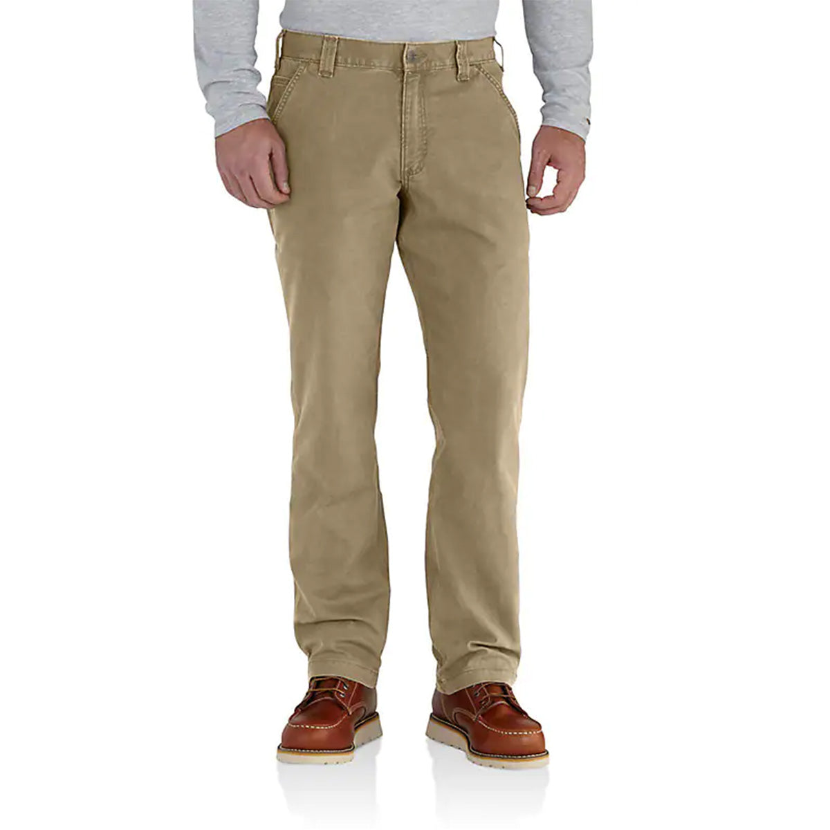 Carhartt Men's Rugged Flex Rigby Dungaree - Dark Khaki