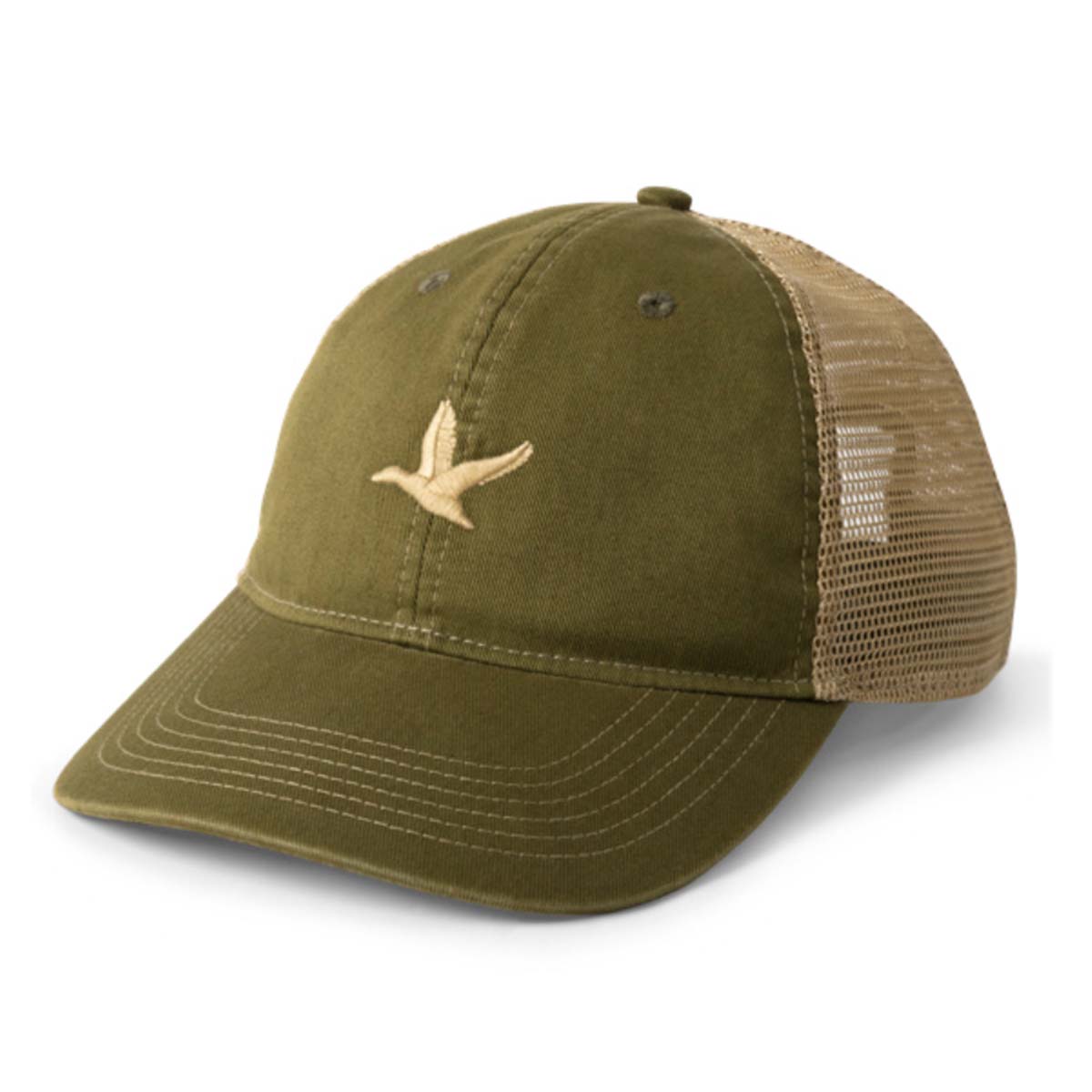 Distressed Duck Flight Unstructured Hat