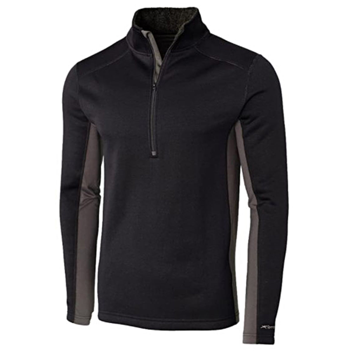 Men's Beast Half Zip Crew, Black