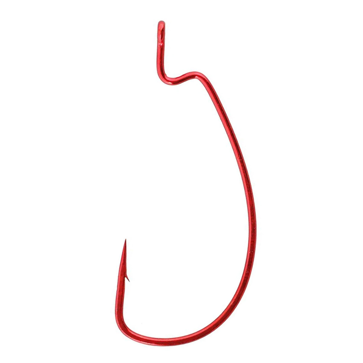 Offset Extra Wide Gap Worm Hooks