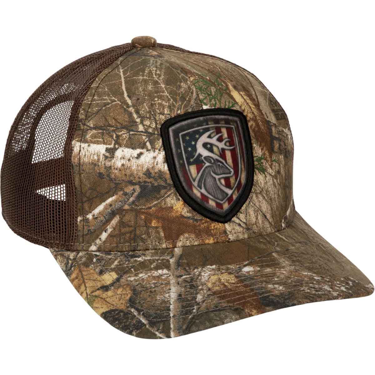 Americana Shield Patch Mesh Back Cap
