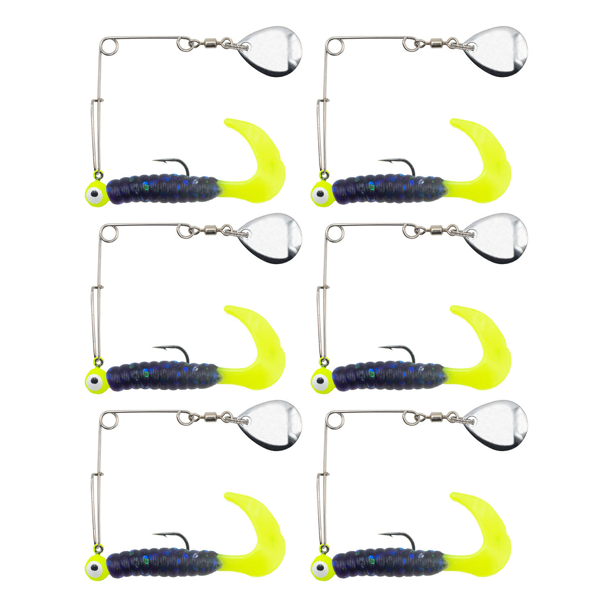 Lil' Bee Jester Soft Plastic, 6 Pack