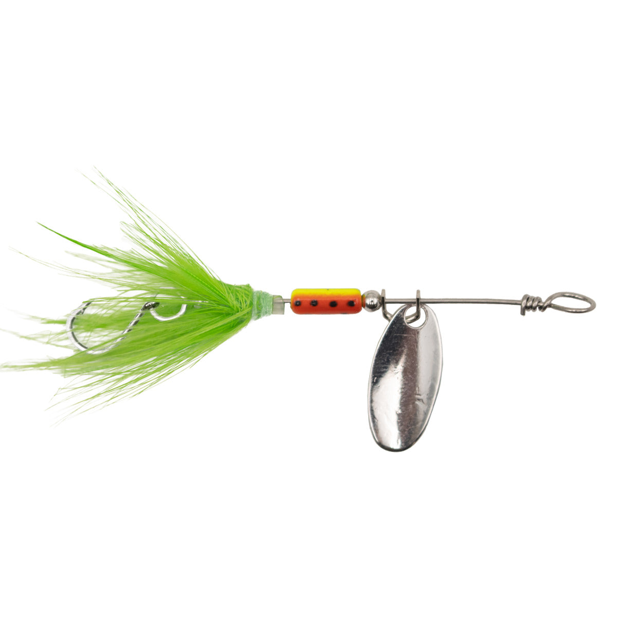 Beeline Spinner with Nickel Single Hook, 2 Pack