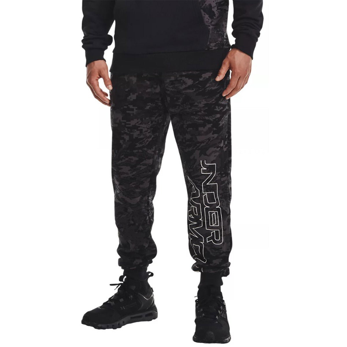 Rival Fleece Camo Script Joggers