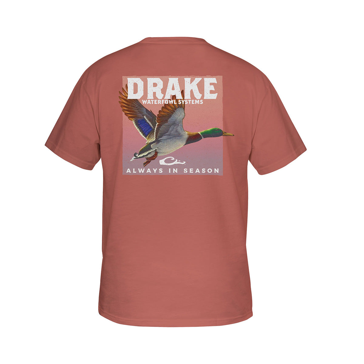 Mallard In Flight Short Sleeve Graphic Tee