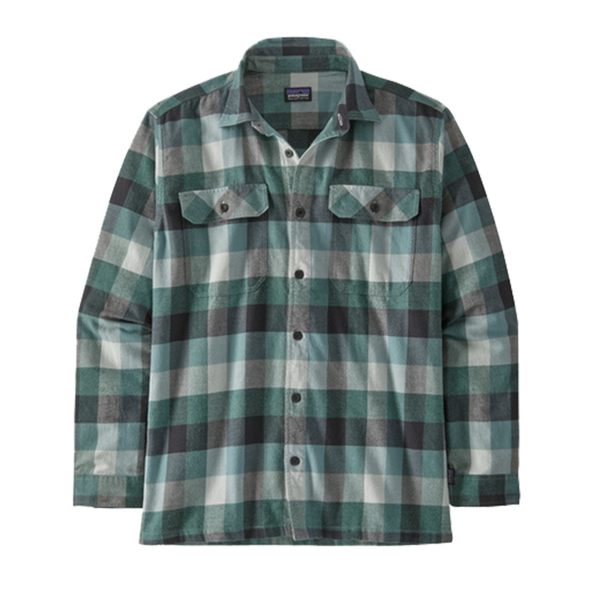 Men's Long Sleeve Organic Cotton Midweight Fjord Flannel Shirt