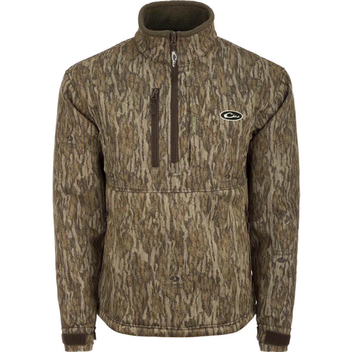 MST 1/4 Zip Hole Shot Hooded Windproof Eqwader