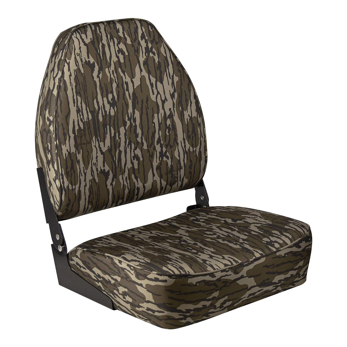 Camo High-Back Boat Seat