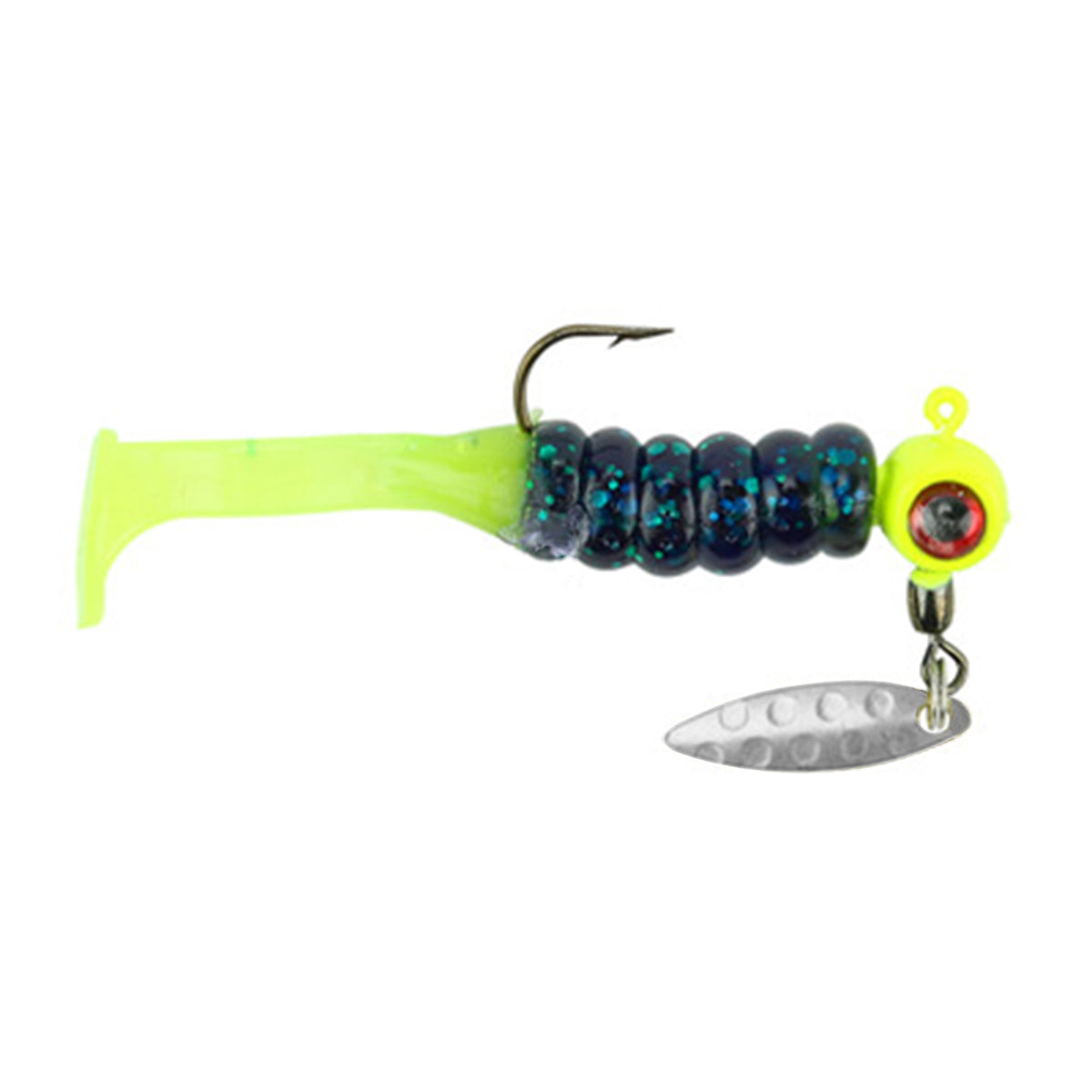Sausage Head Spins Pre-Rigged Slabalicious Bait