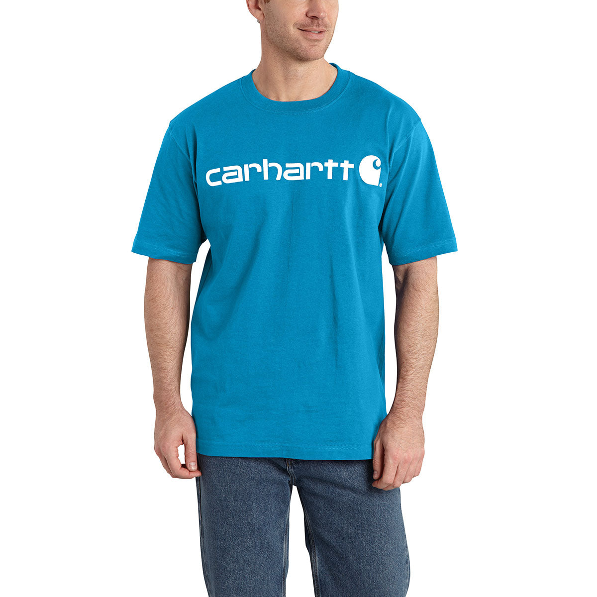 Loose Fit Heavyweight Short-Sleeve Logo Graphic T-Shirt