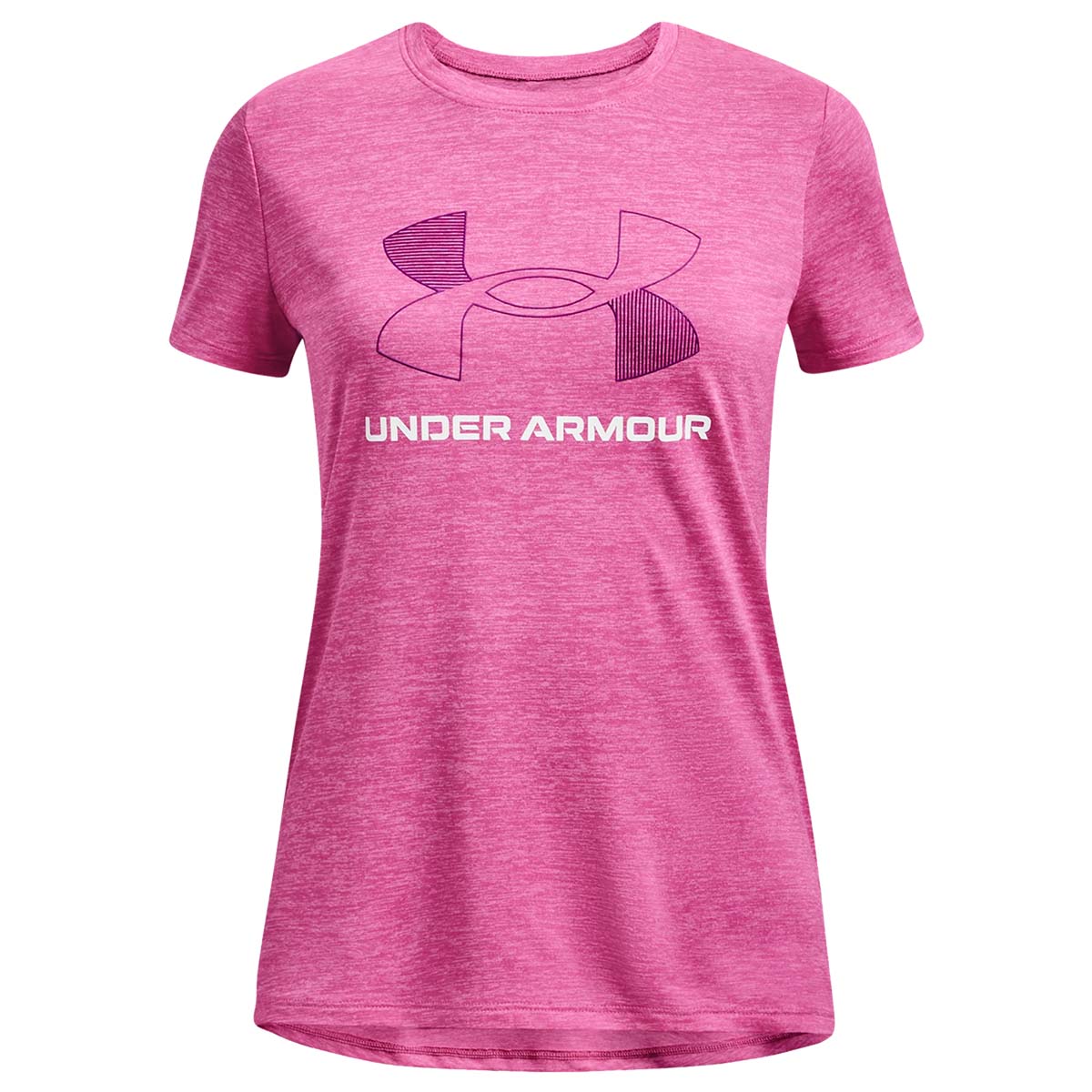 Girls' Tech Big Logo Twist Short Sleeve