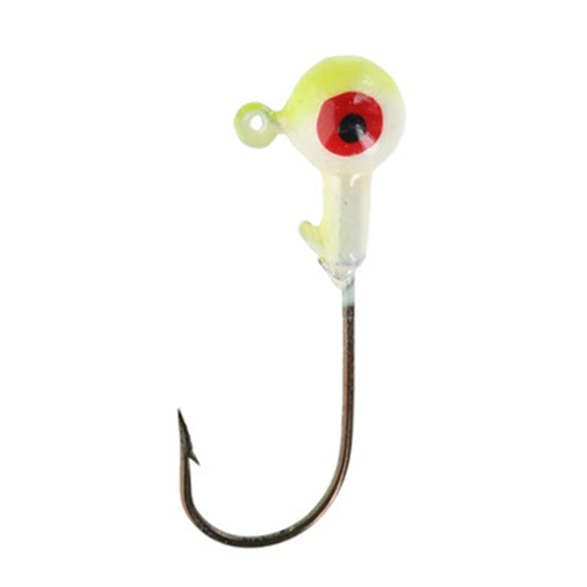 Painted Ball Head Jig Heads, Pack of 25