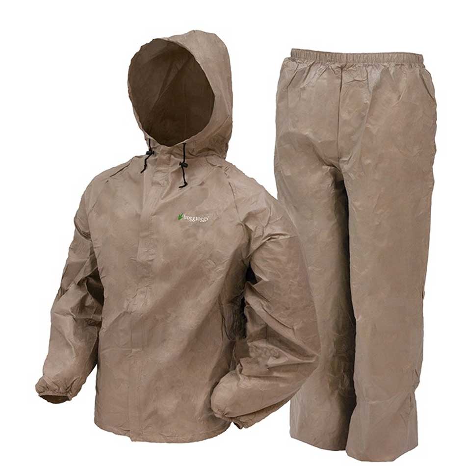 Womens Ultra Lite2 Rain Suit, Khaki