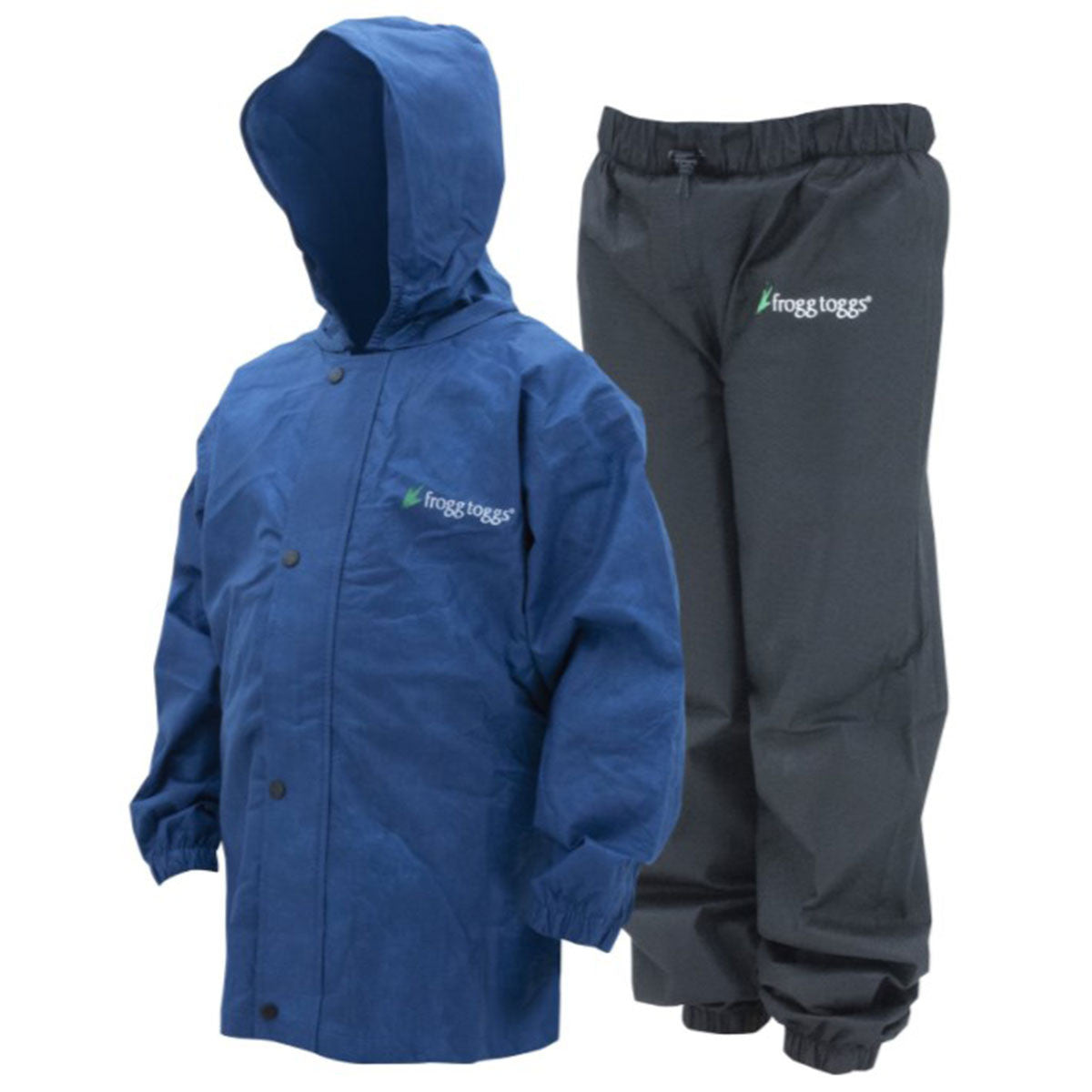 Frogg Togg Youth Polly Woggs Rain Suit Image in Royal Blue