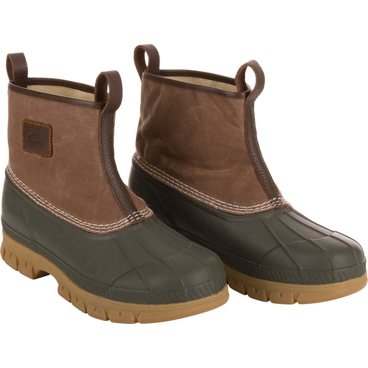 Throwback 80 Waxed Canvas Slip On Duck Boot