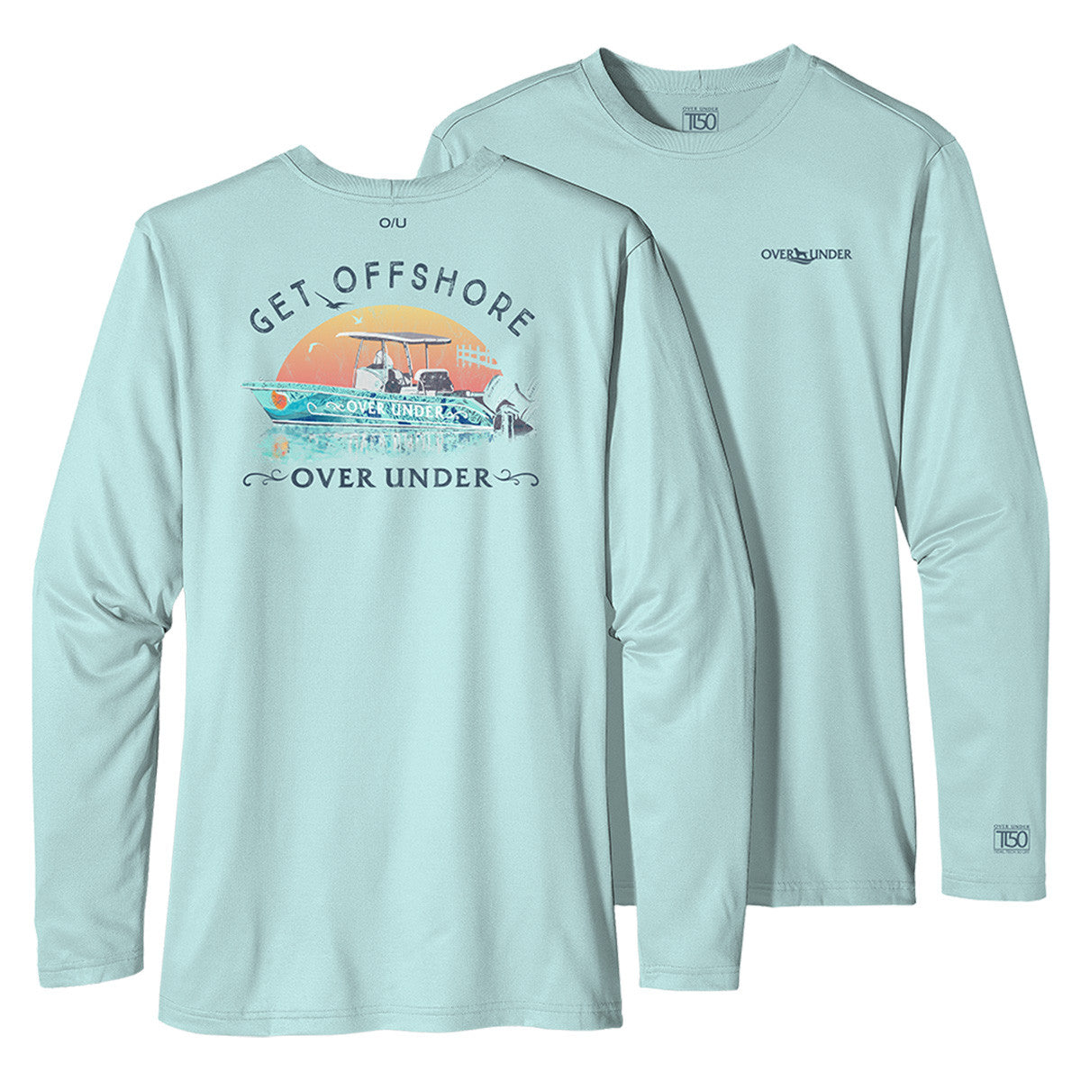 Over Under Tidal Tech Get Offshore Long Sleeve T-Shirt Image