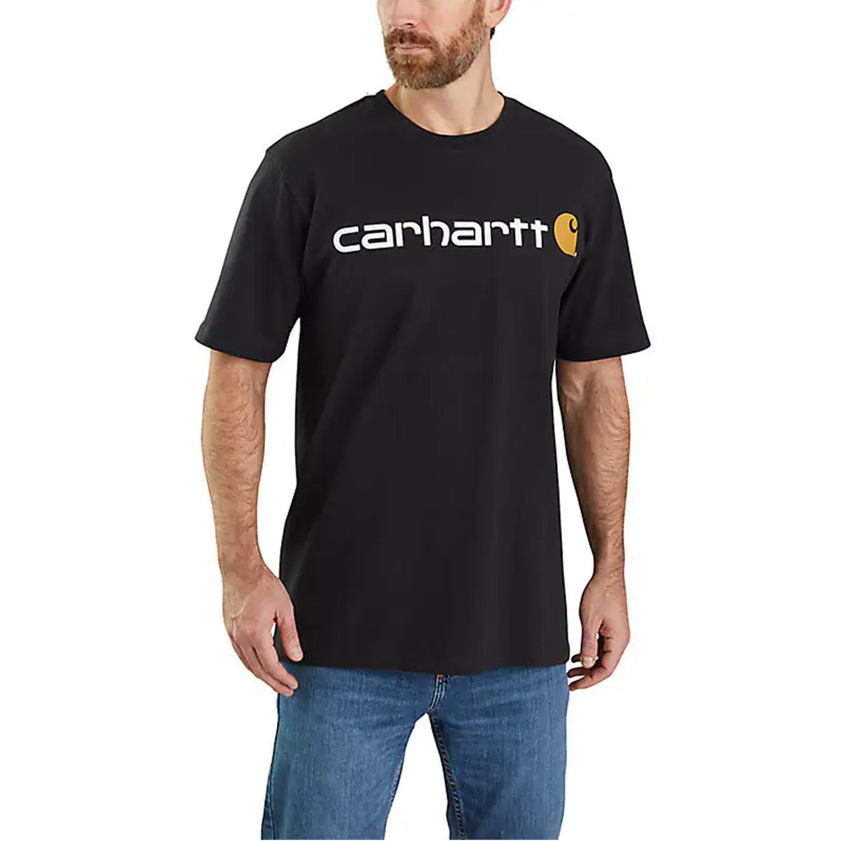 Loose Fit Heavyweight Short-Sleeve Logo Graphic T-Shirt
