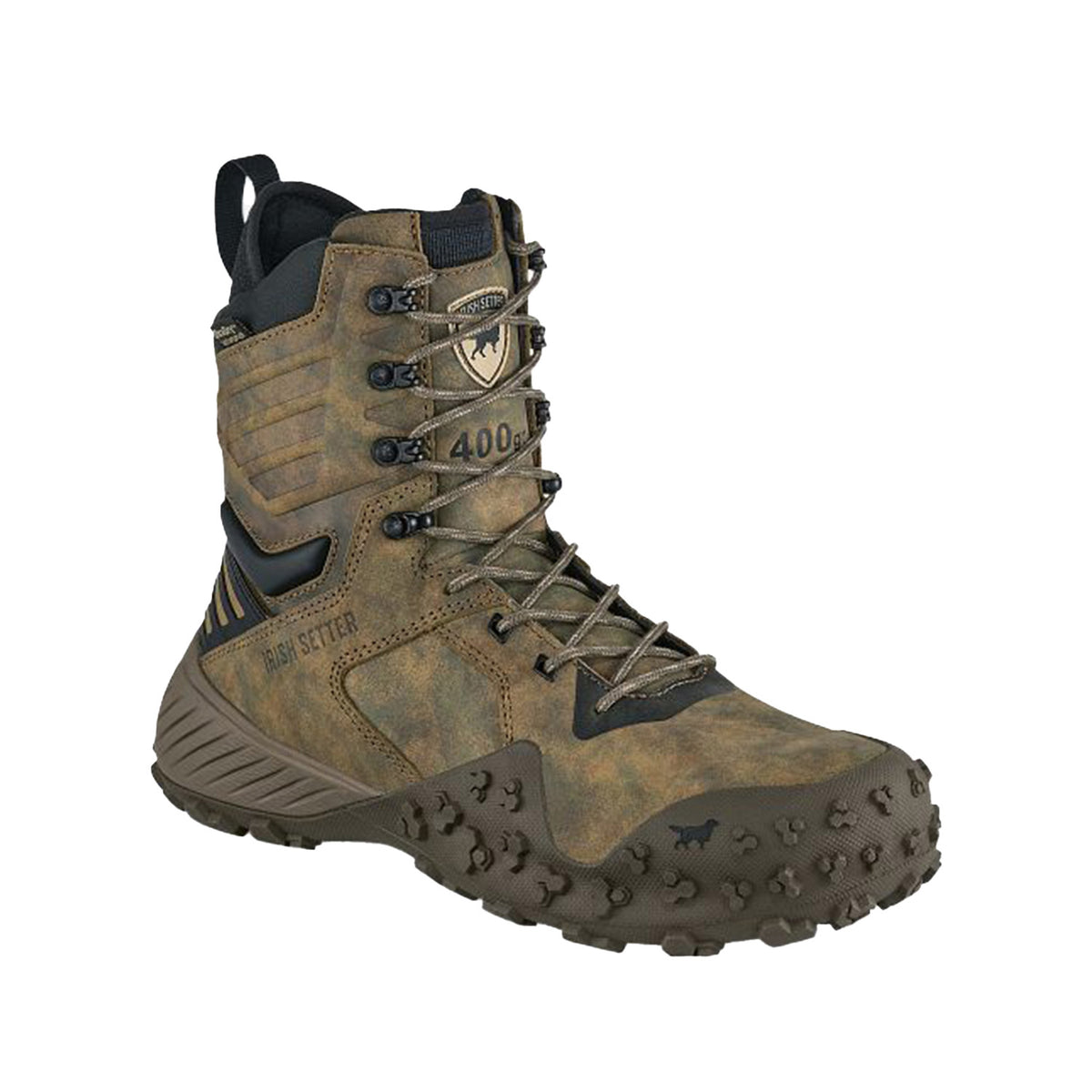 VaprTrek 8" 400g Waterproof Leather Camo Boot