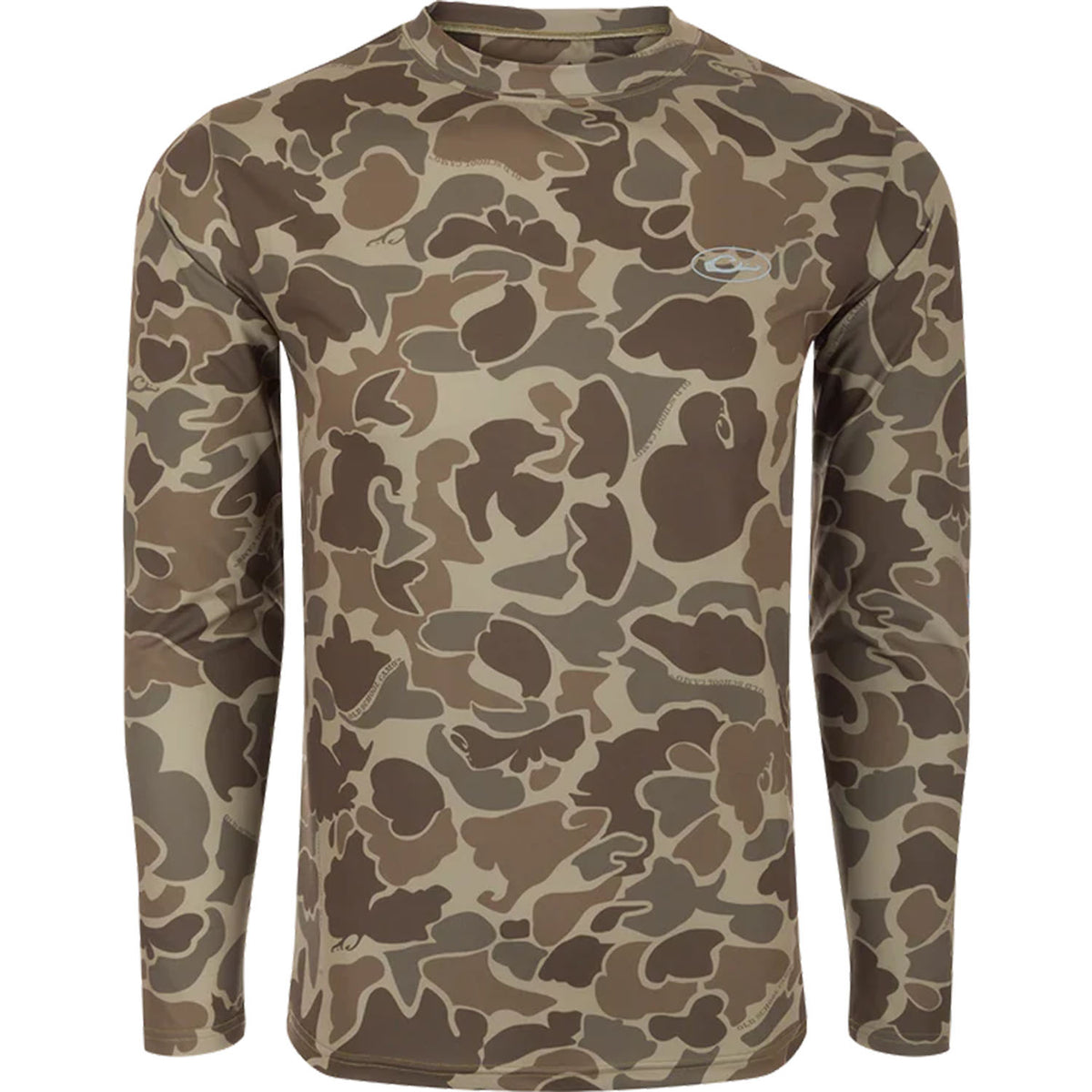 EST Camo Performance Crew Long Sleeve Old School