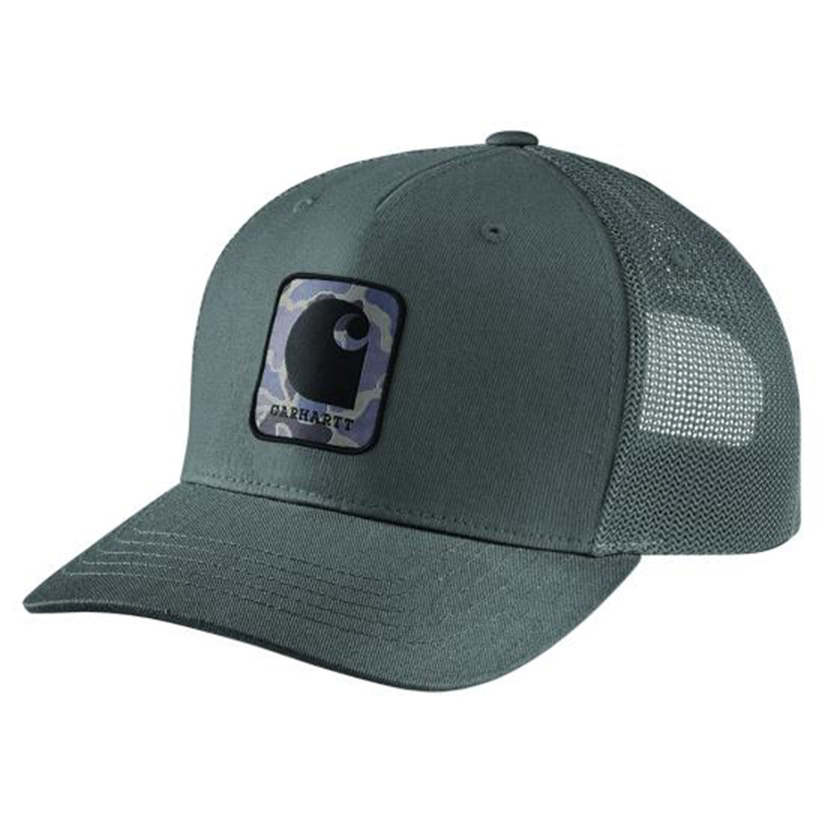 Rugged Flex Twill Mesh Back Camo Patch Cap