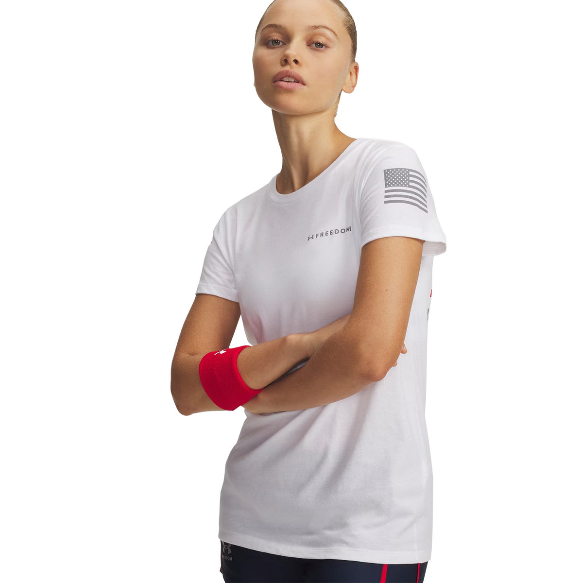 Women's Freedom Banner Short-Sleeve Shirt