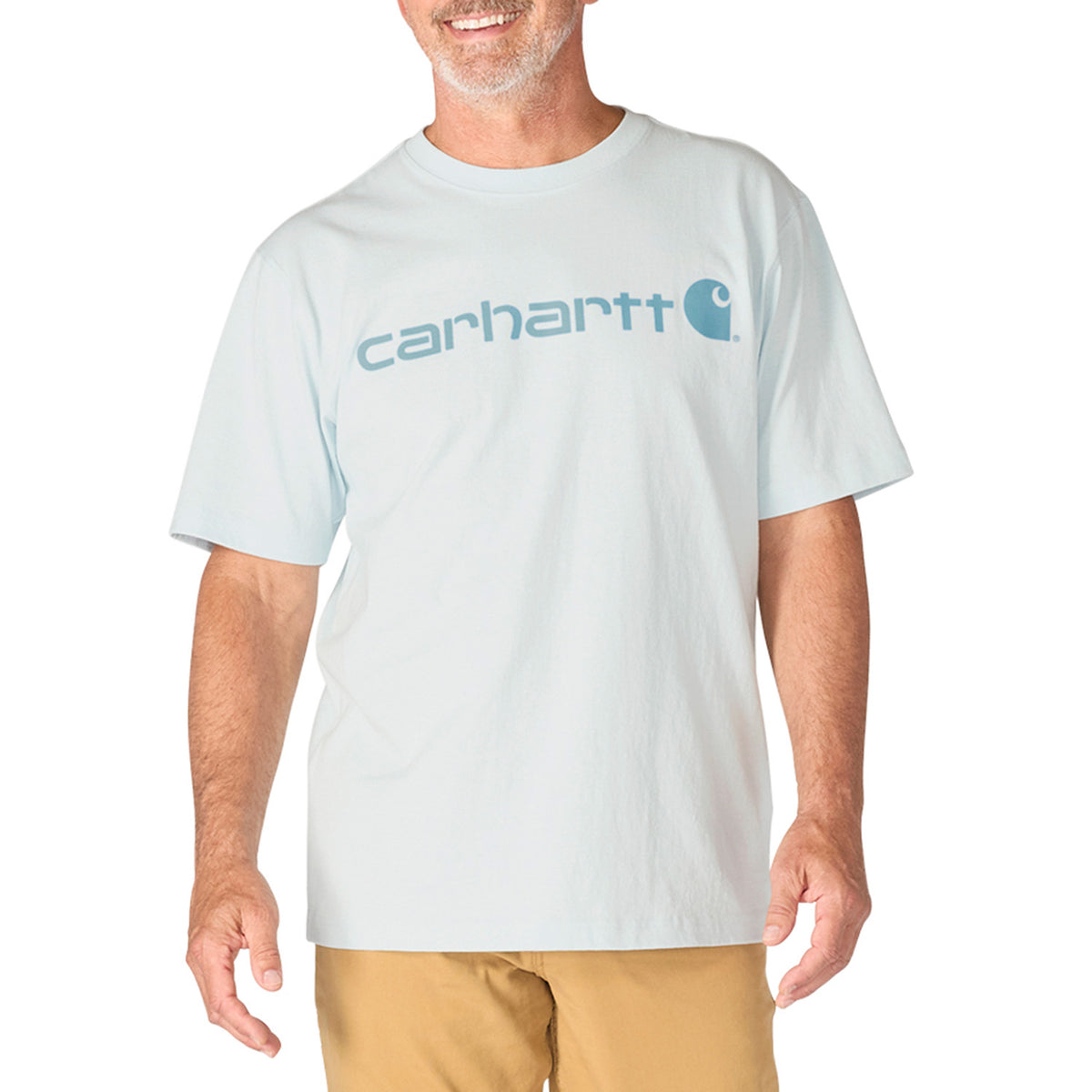 Loose Fit Heavyweight Short-Sleeve Logo Graphic T-Shirt