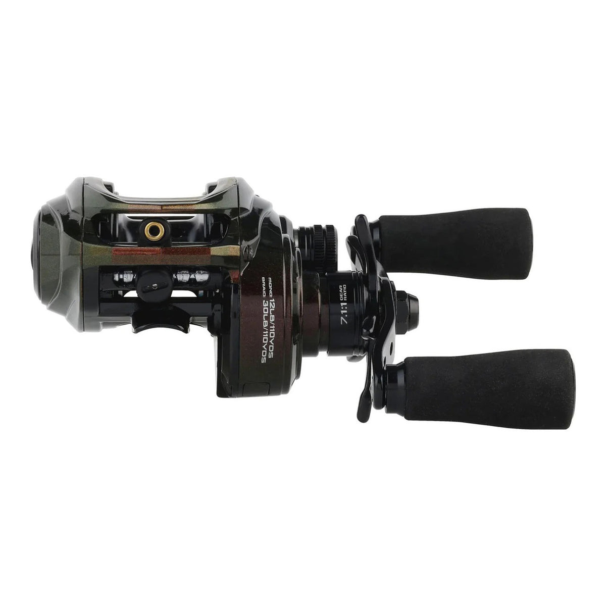 Abu Garcia Ike Signature Low Profile Reel Left Hand Front Image