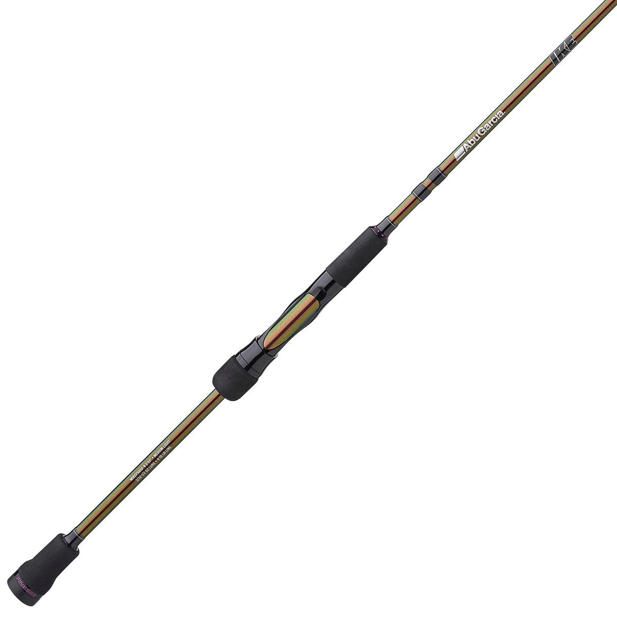 Abu Garcia Ike Signature Finesse Spinning Rod Angled Side Image