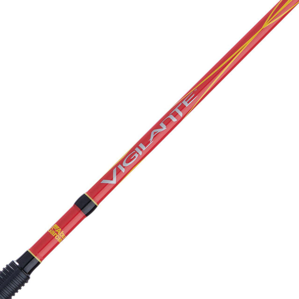 Rod Branding Image of the Abu Garcia Vigilante Spinning Rod.