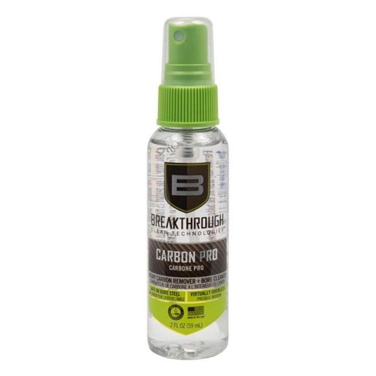 Image of the Allen Co. BCT Carbon Pro Heavy Carbon Remover 2 oz. Spray Bottle.