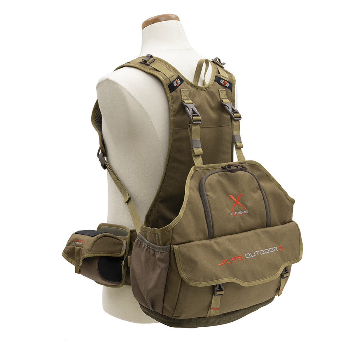 ALPS OutdoorZ Upland Game Vest X 2.0 in Coyote Brown Front Image