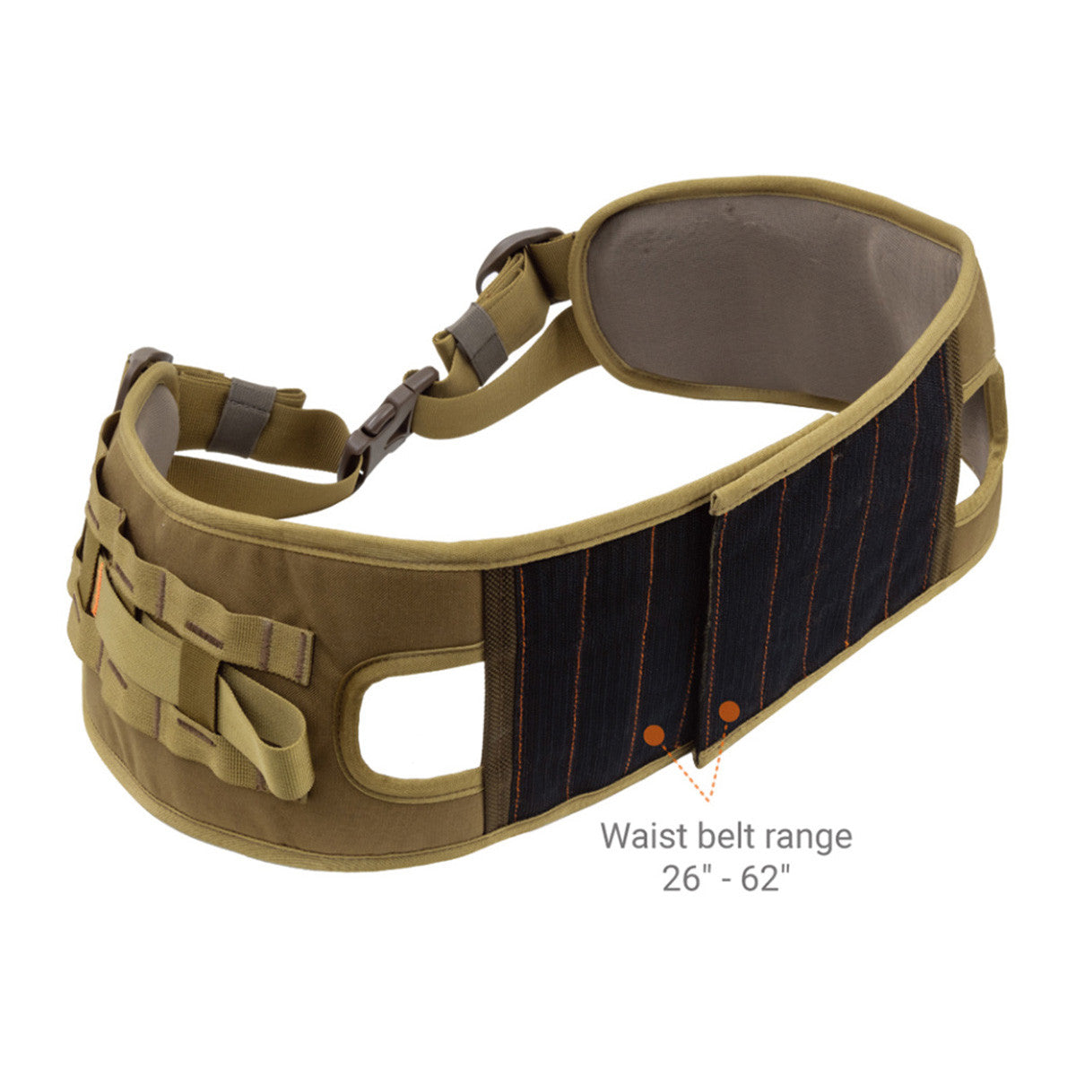 ALPS OutdoorZ Upland Game Vest X 2.0 in Coyote Brown Belt Image