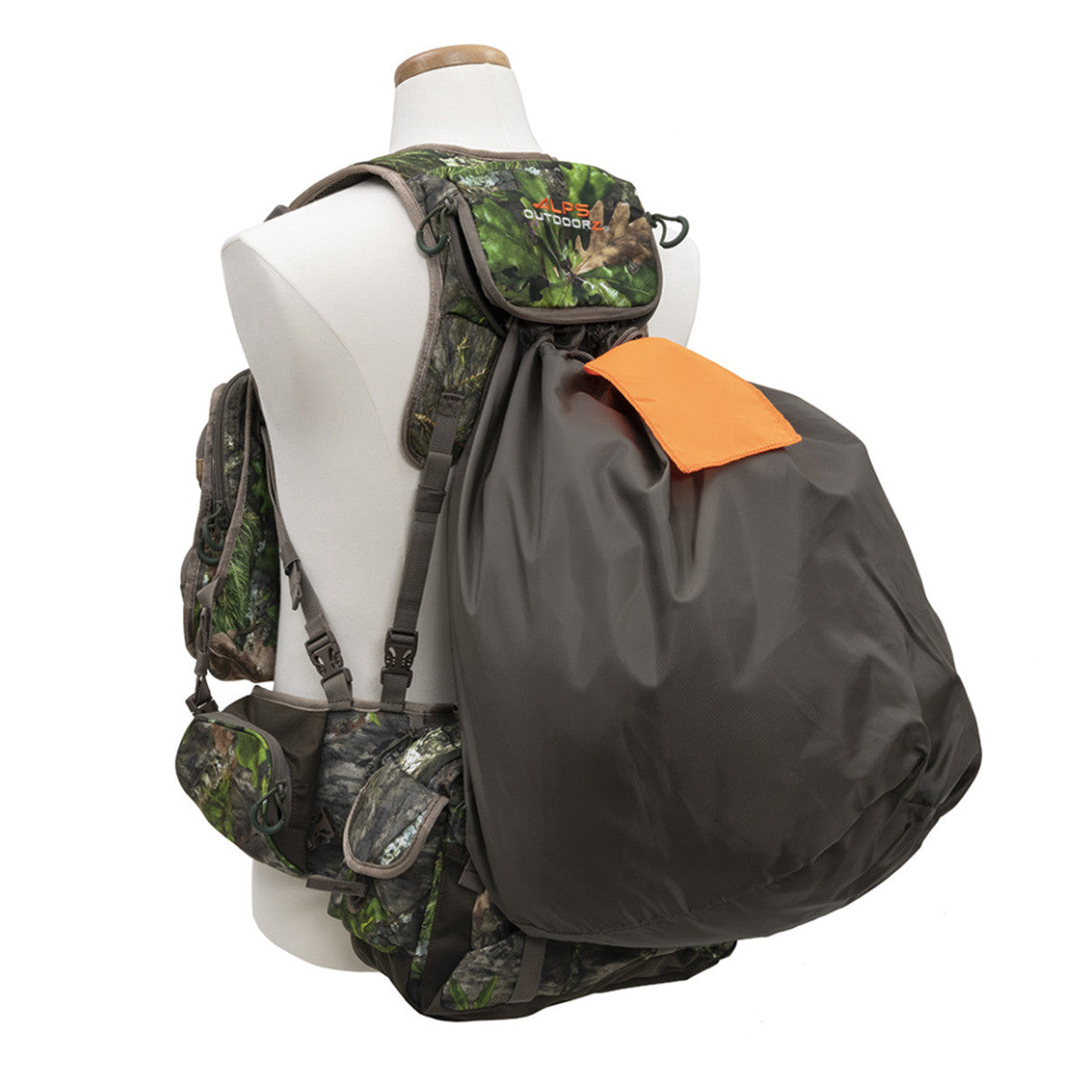 ALPS OutdoorZ Long Spur Mossy Oak Obsession Turkey Vest Image with Game Bag