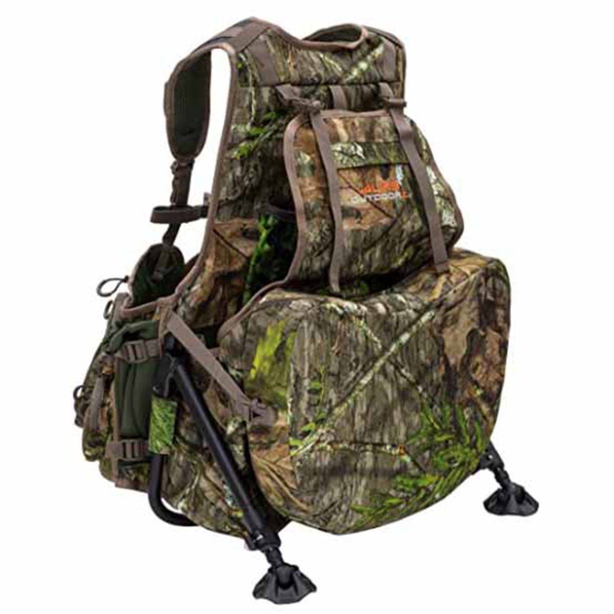 ALPS OutdoorZ Grand Slam Turkey Vest, Mossy Oak Obsession Back Image