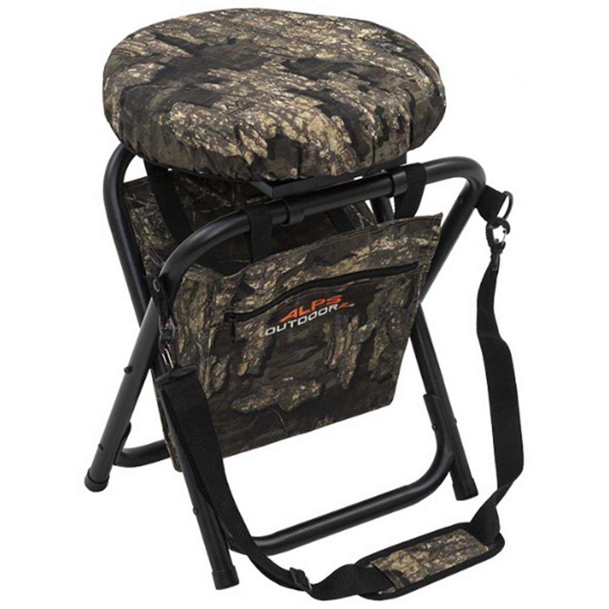 ALPS OutdoorZ Horizon 360° Swivel Stool Image in Realtree Timber