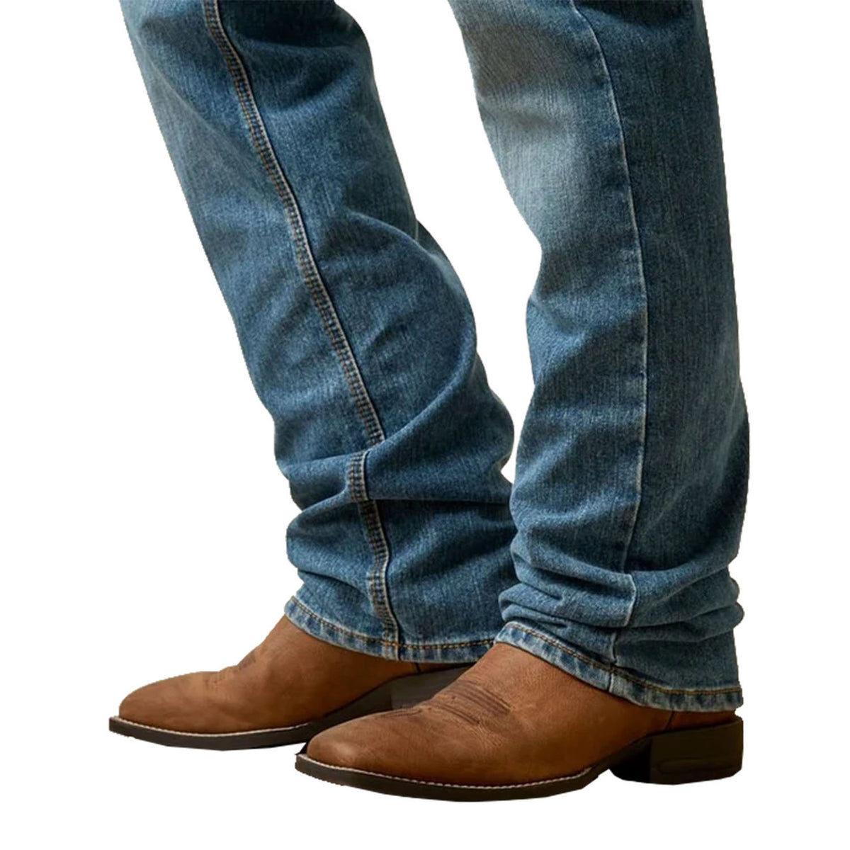 Boot Cut Image of the Ariat M5 Straight Hansen Straight Jean.