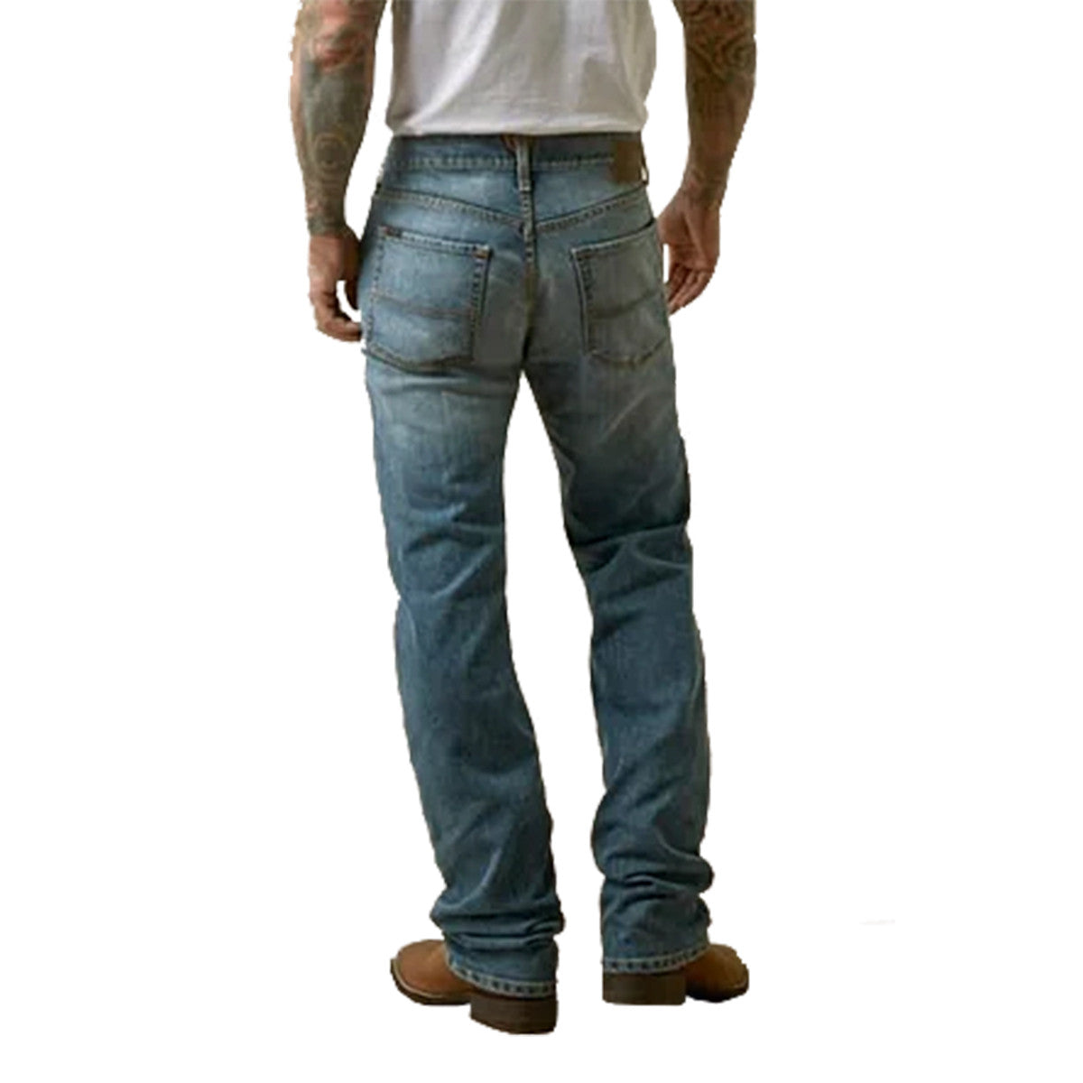 Back Model Image of the Ariat M5 Straight Hansen Straight Jean.