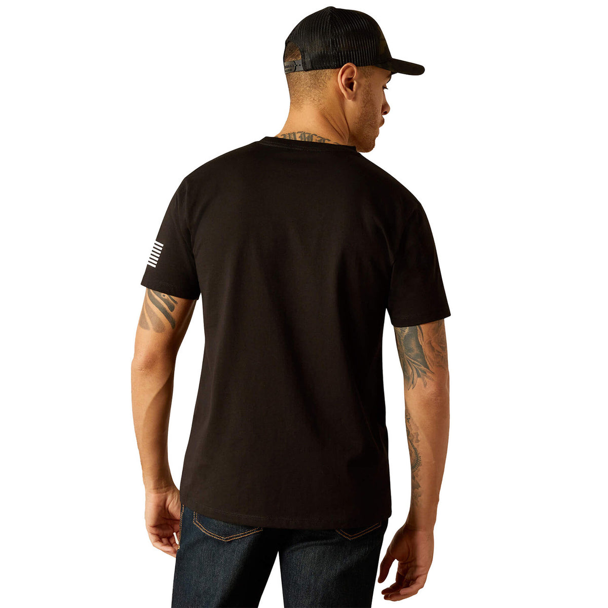 Ariat Shield Flag T-Shirt back image