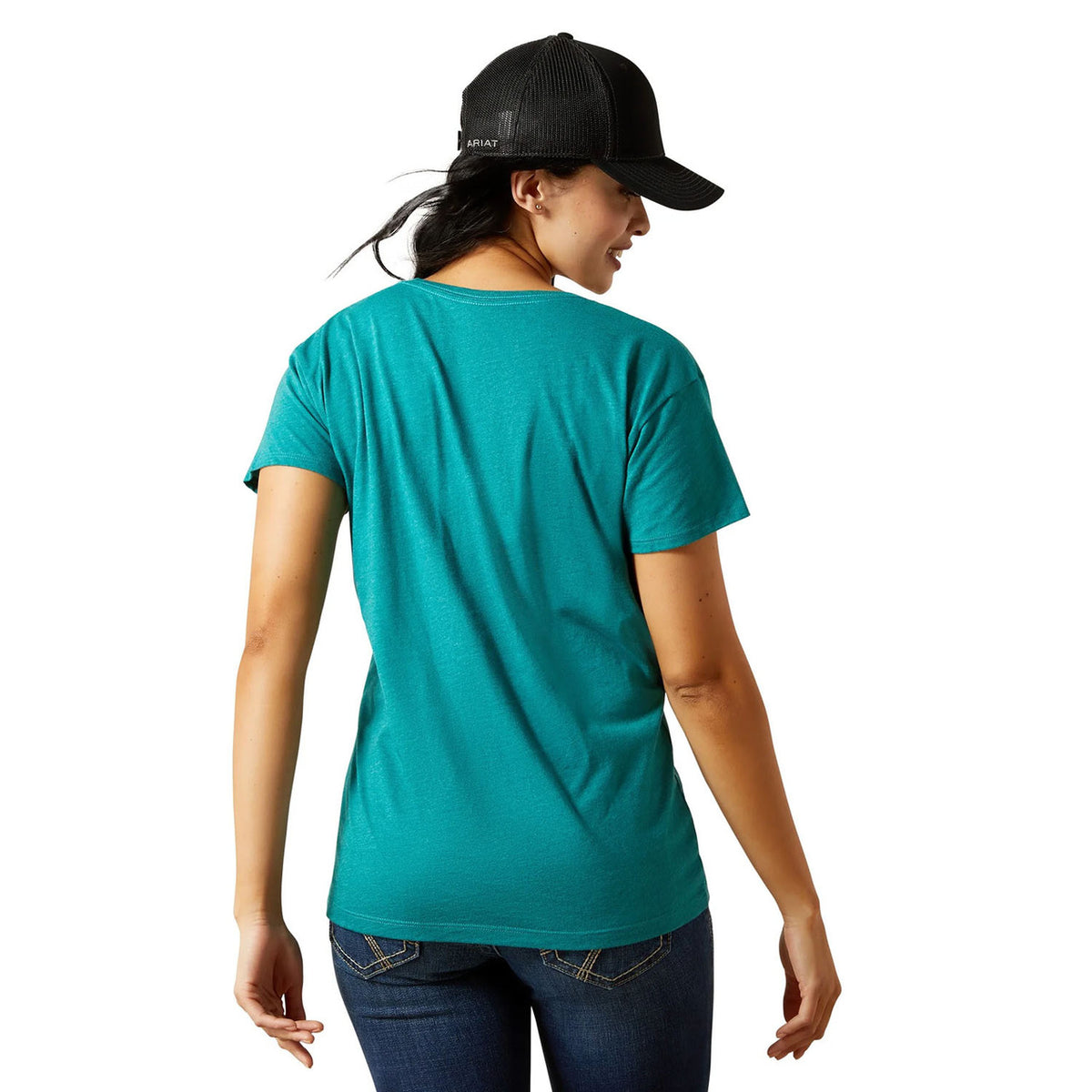Ariat Women's SW Brand Lockup T-Shirt back image