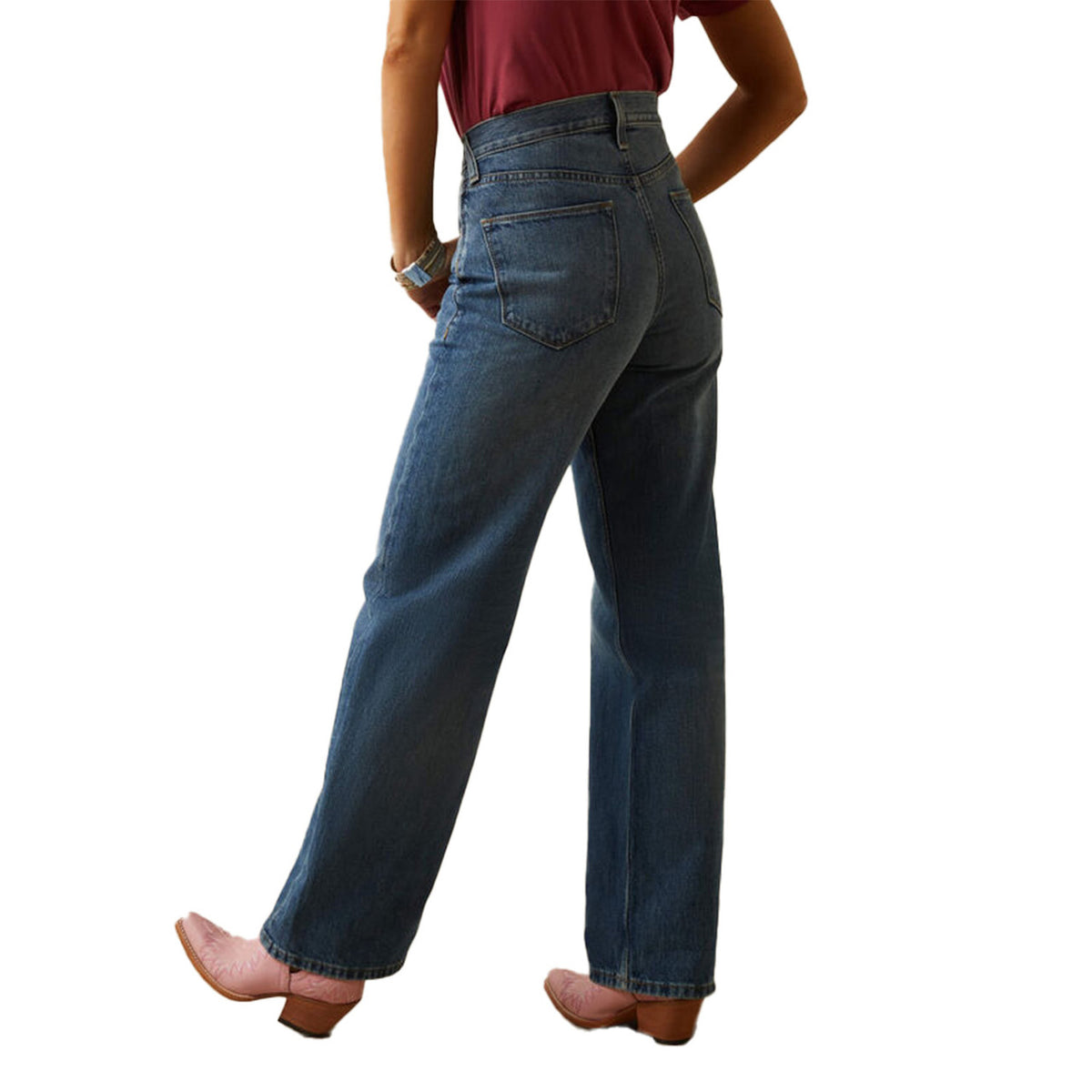 Ariat Ultra High Rise Tomboy Wide back Jean image