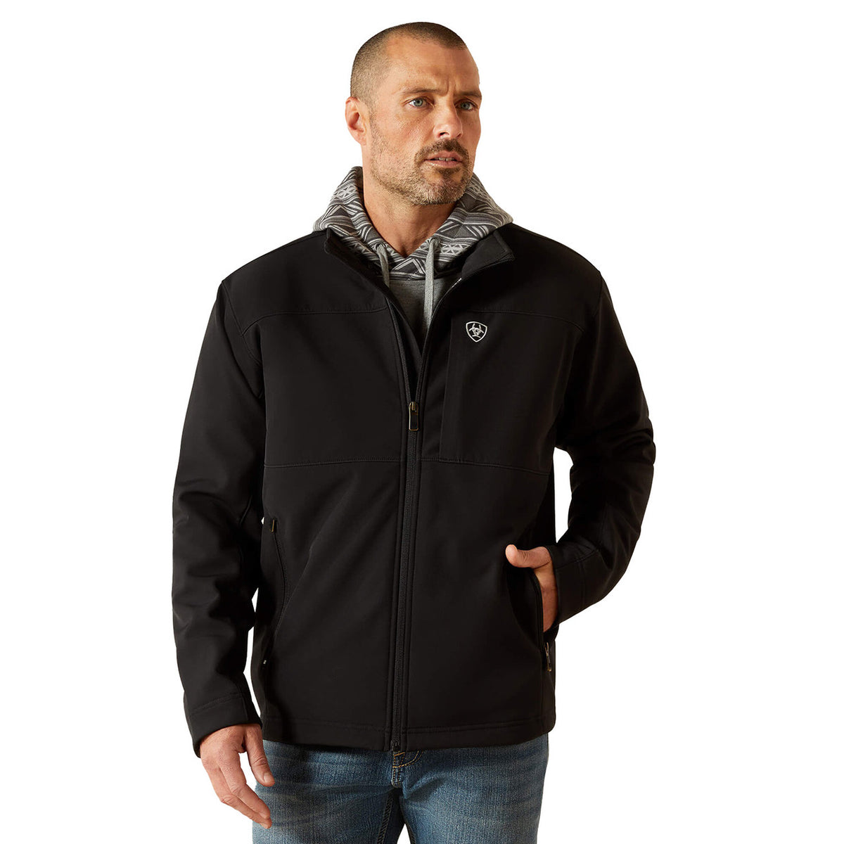 Ariat Vernon Softshell Jacket image in Black