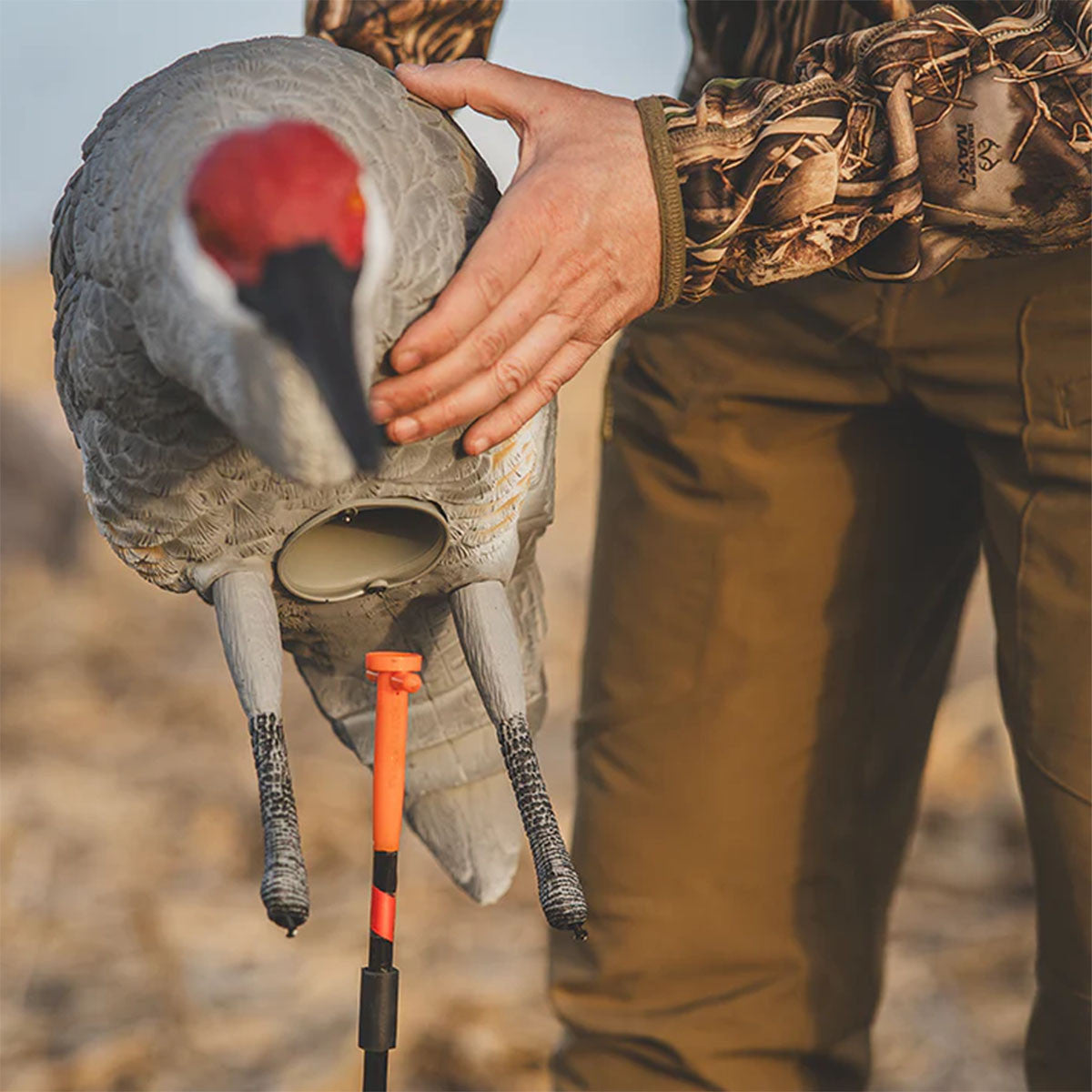 Image of the GHG Decoy Systems Sandhill Crane Full Body Adult Active Pair
