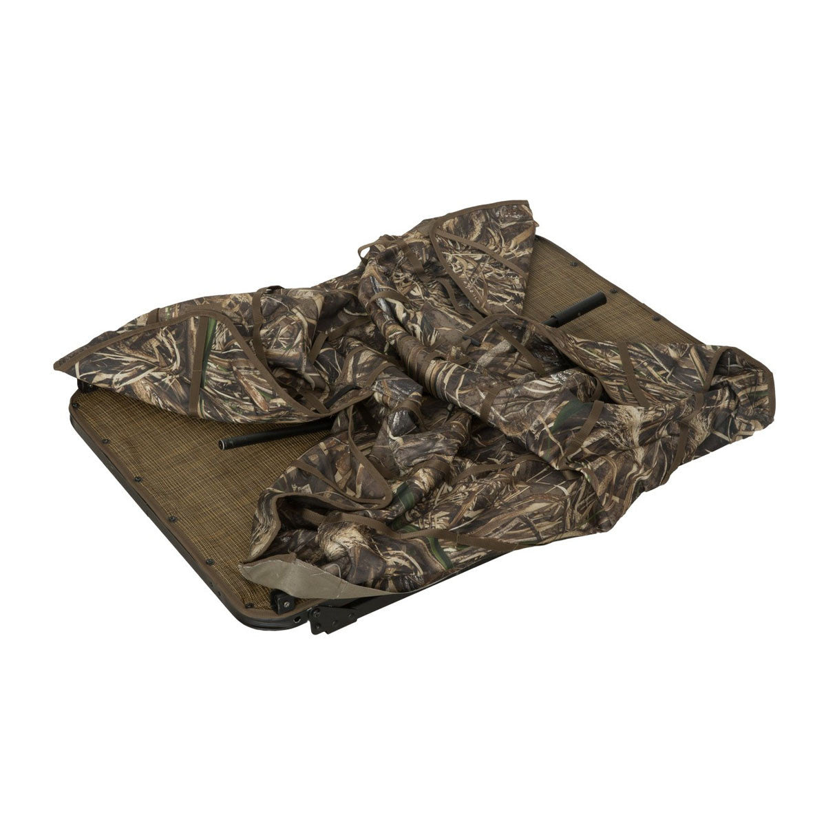 Avery Sporting Dogs High Ground-Force Elevated Dog Blind Folded Image Realtree Max 7