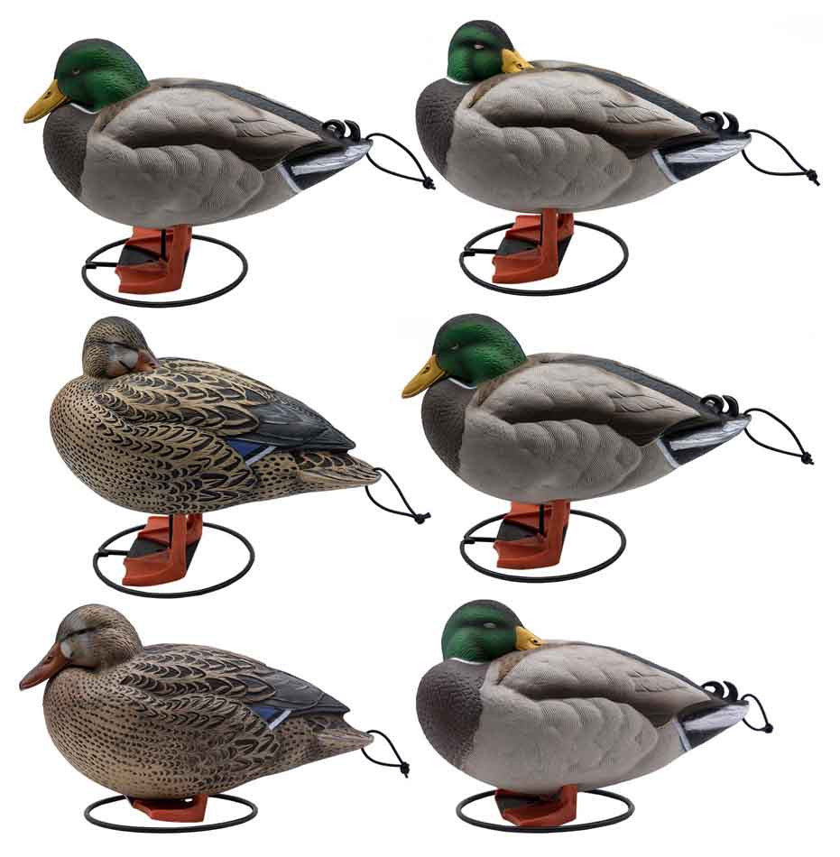 Pro-Grade Series Full Body Mallards - Rester / Sleeper 6 Pack