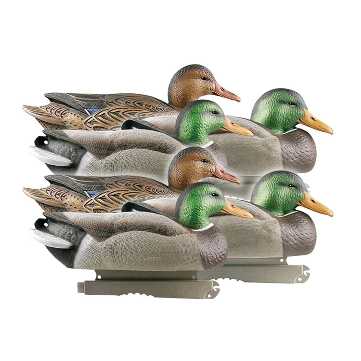 GHG Decoy Systems Life-Size Series Mallard Floating Duck Decoys 6 Pack Image