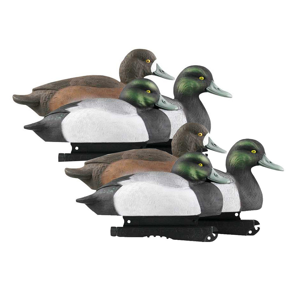 GHG Hunter Series Life Size Bluebill Decoys, 6 Pack Image